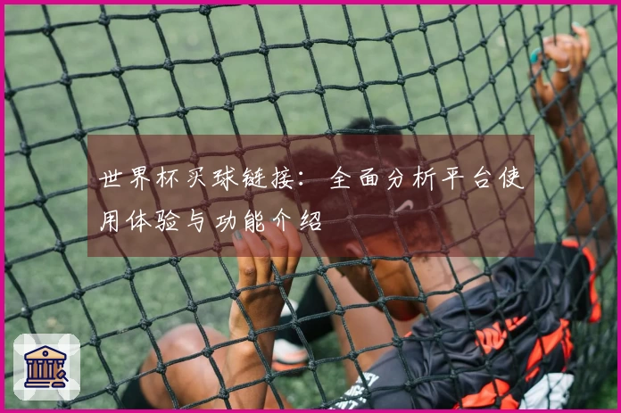 世界杯买球链接：全面分析平台使用体验与功能介绍
